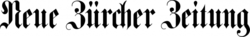 Logo Neue Zürcher Zeitung NZZ